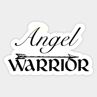 Angel Warrior Sticker